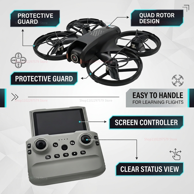 2026 New M5 Mini Drone 8K HD C - Rc Helicopter Mini review and price