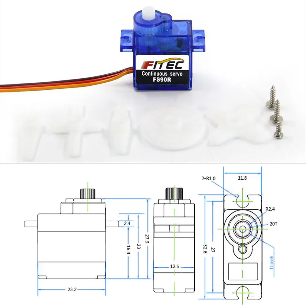 Feetech Mini FS90R Micro Servo - Rc Helicopter Mini review and price