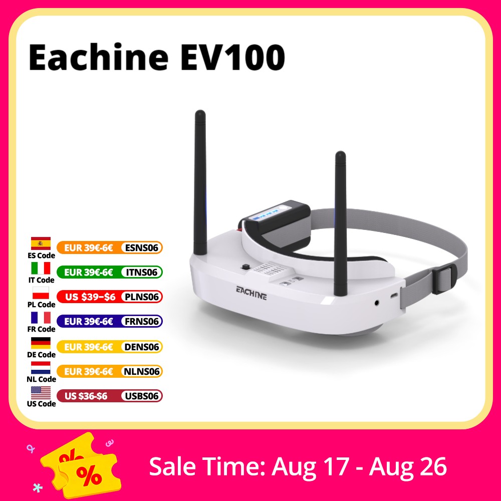 Eachine EV100 720*540 5.8G 72C - Rc Helicopter Case review and price