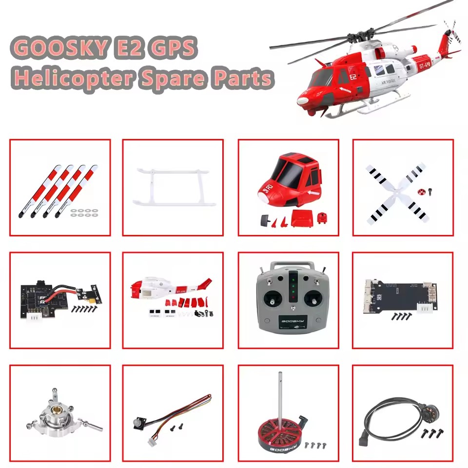 GOOSKY E2 GPS UH-1Y Helicopter - Rc Helicopter Bag review and price